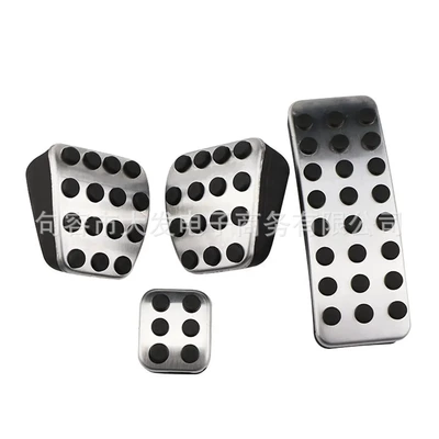 Dekorativ pedal başlıqları GLA CLA ML GL R-class - manual-foot-brake-4-pieces