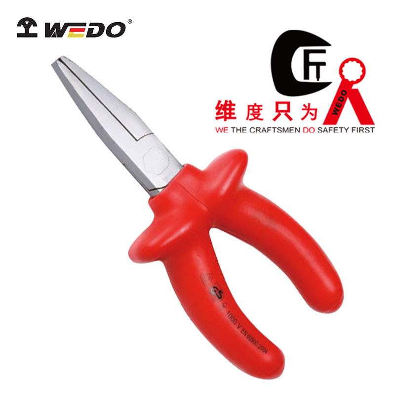 WEDO维度绝缘工具VDE 绝缘浸塑德式鸭嘴钳IN508A