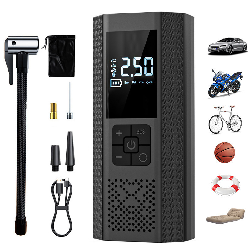 Wireless Lithium Digital Smart Tire Inflator — Export Model
