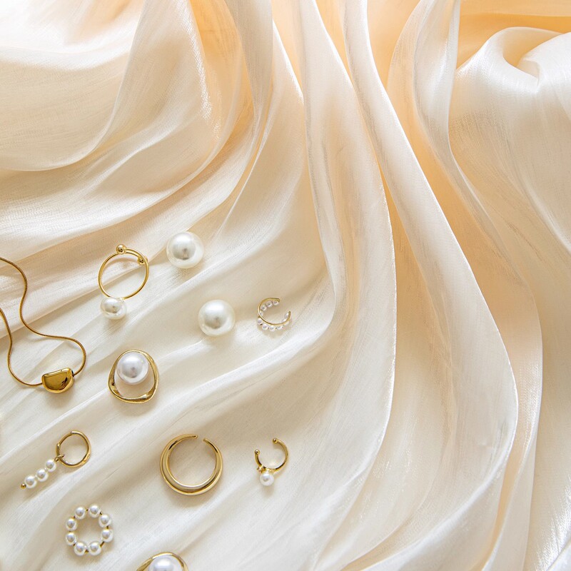Jewelry Accessories Nail Art Photography Solid Color Ins Smooth Background Cloth Decorative Cloth Photography Video Shooting Background Cloth