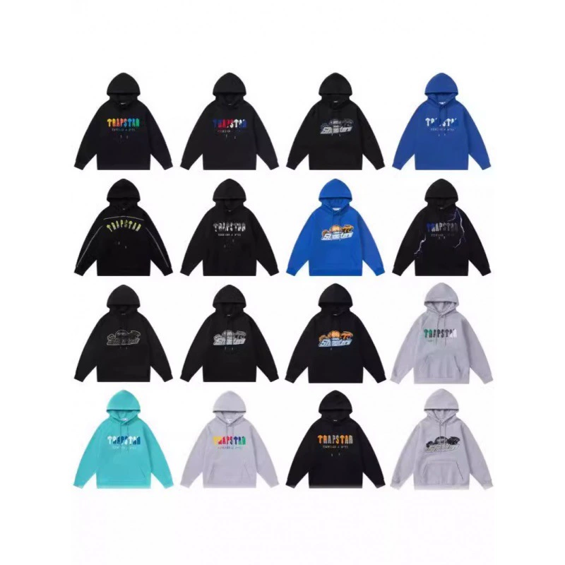 Американская ниша Trapstar свитер мужские пары ins уличные осенние и зимние свободные толстовки для мужчин и женщин
