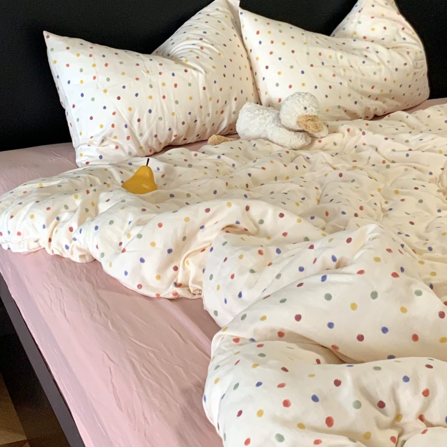 Cotton double-layer gauze fresh duvet cover