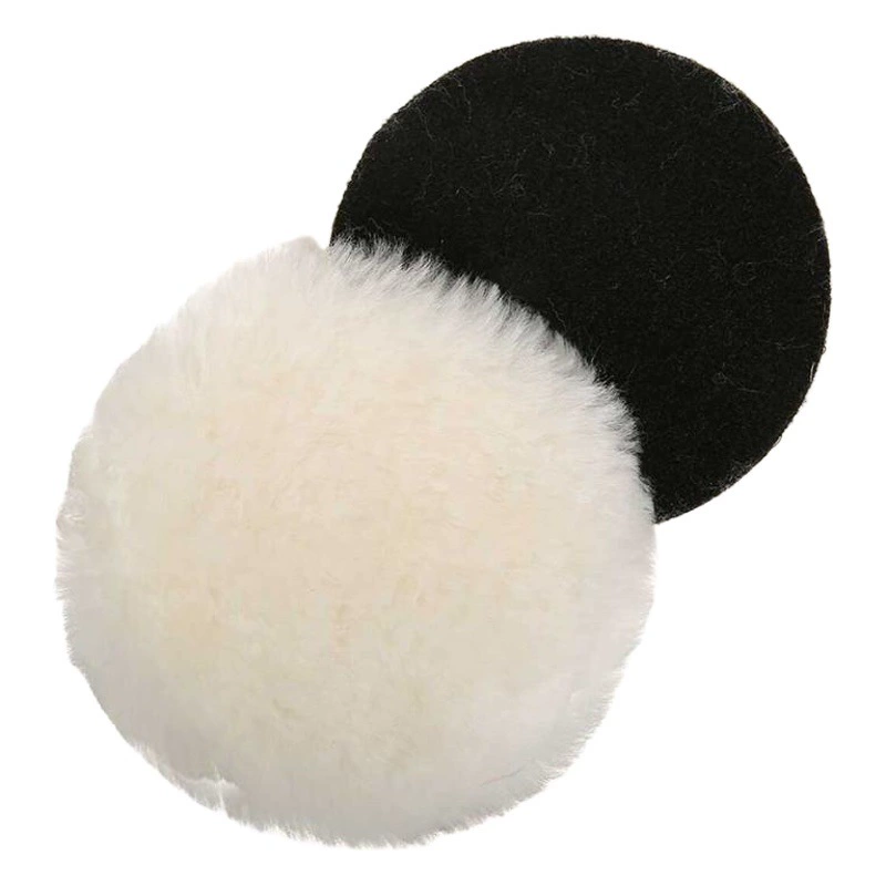 В наличии: набор из 5 шерстяных полировальных кругов для автомобилей (самоклеящиеся, для трансграничной торговли)