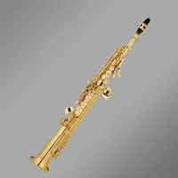 Прямой саксофон из латуни B-бемоль, духовой инструмент для взрослых SAX, эксклюзивная поставка кросс-граница