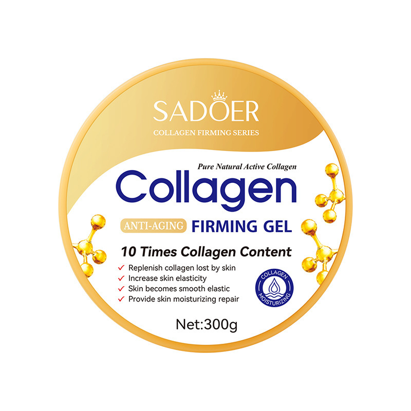 完全英語 SADOER コラーゲン抗シワスキンケア製品セットボディローションシャンプー越境貿易卸売