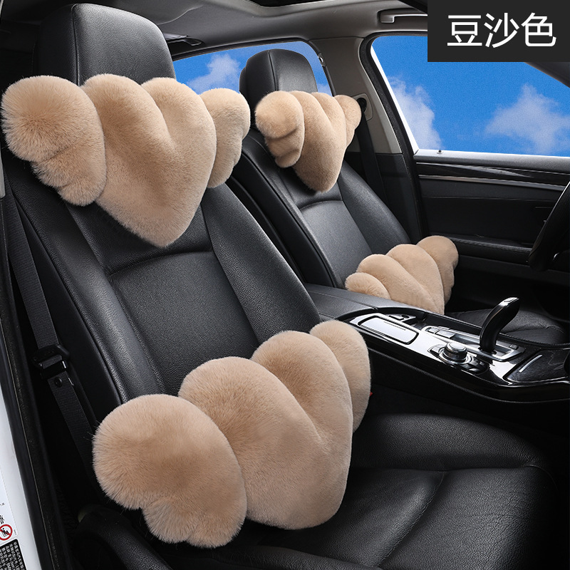 Headrest – Universal Car Headrest Heart - clay-rose