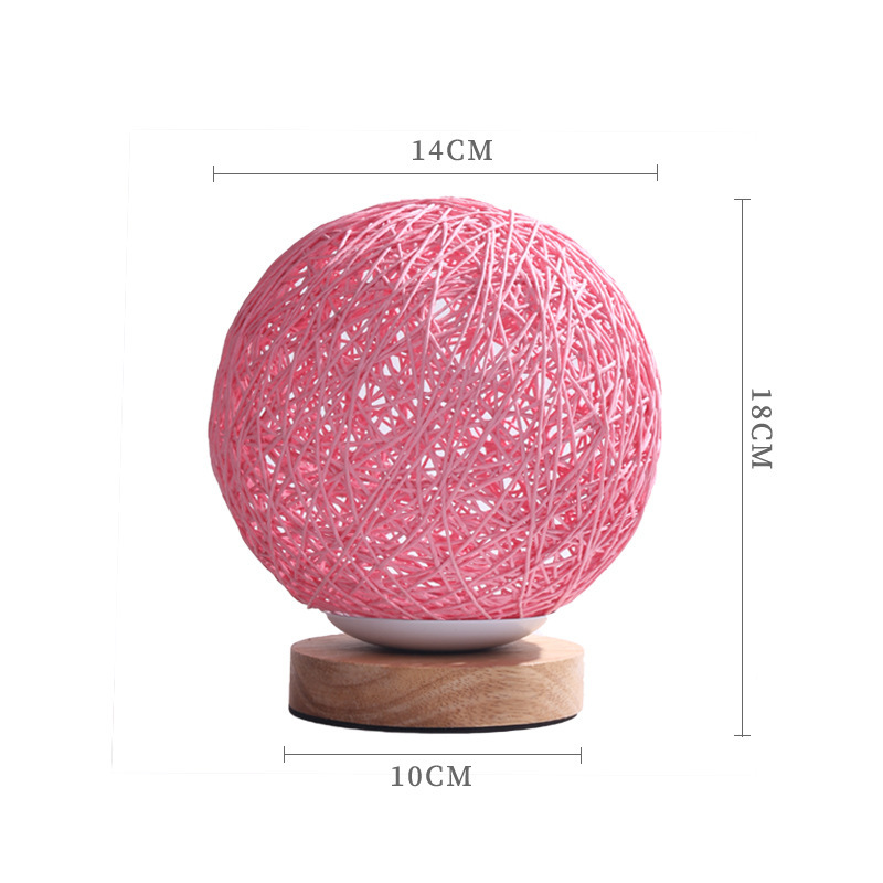 크로스보더 테이블 램프(보라색)