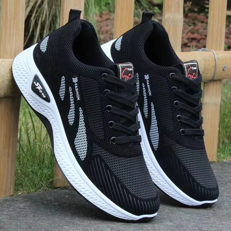 2024 nuevos zapatos deportivos de otoño para hombre, zapatos informales más fácil para combinar, zapatos ligeros transpirables para hombre, suela suave antideslizante resistente al desgaste