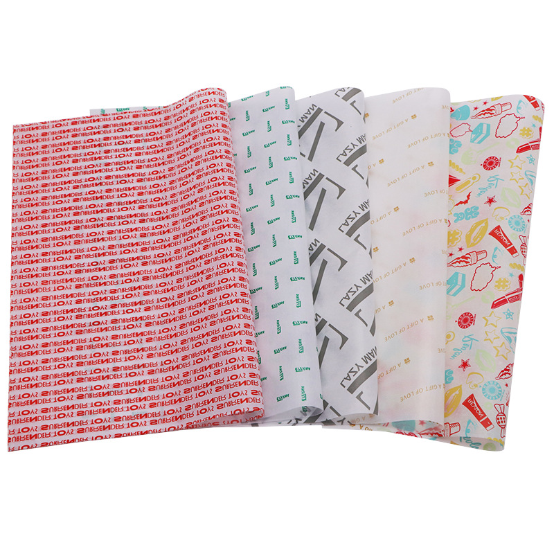 Fabricante personalizado 17g papel de copia impresa bolsas de ropa zapatos vino papel de embalaje flores regalos papel de Sydney personalizado