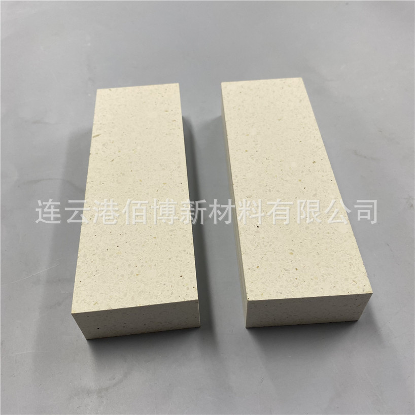 堇青石板 莫来石陶瓷片 耐火绝缘可定 制耐磨陶瓷板