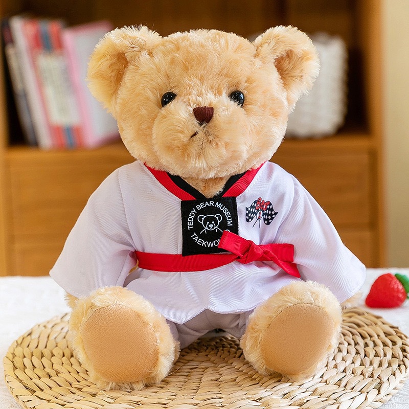 Red Belt Taekwondo Bear
