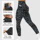 Foreign Trade Hot Leopard Print Yoga Pants Women's Fitness Pocket Hip and Belly Tight Sports Tights European and American Style Leggings