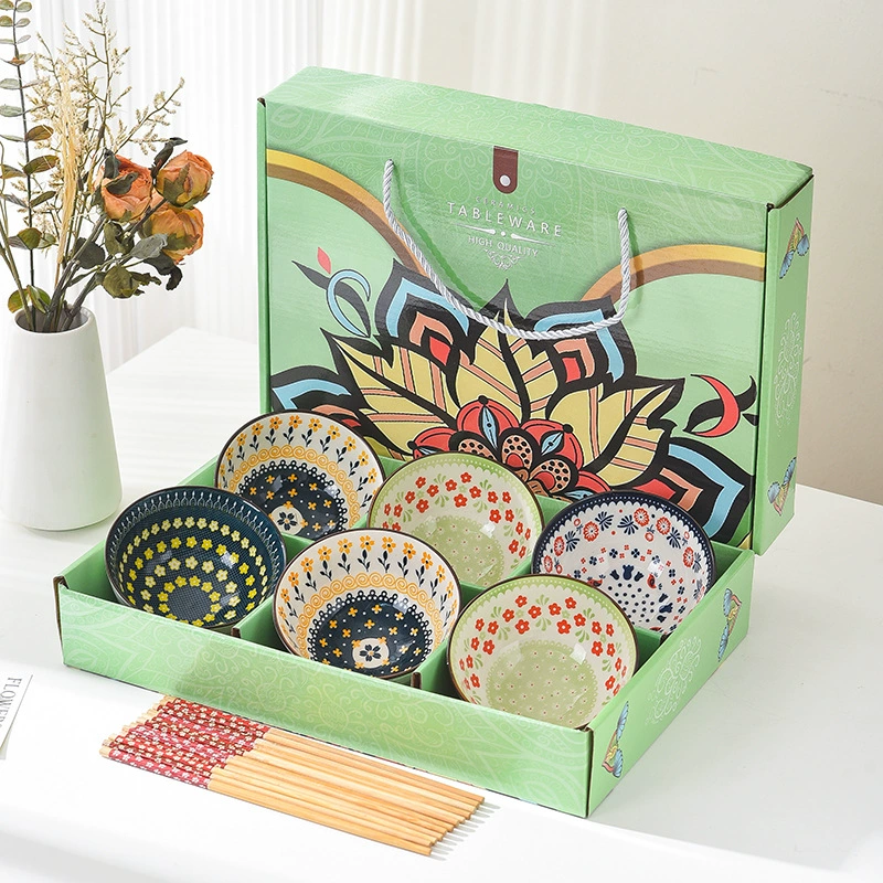 (Cross-border trading), ceramic set, tableware, gift box, Birthday gift