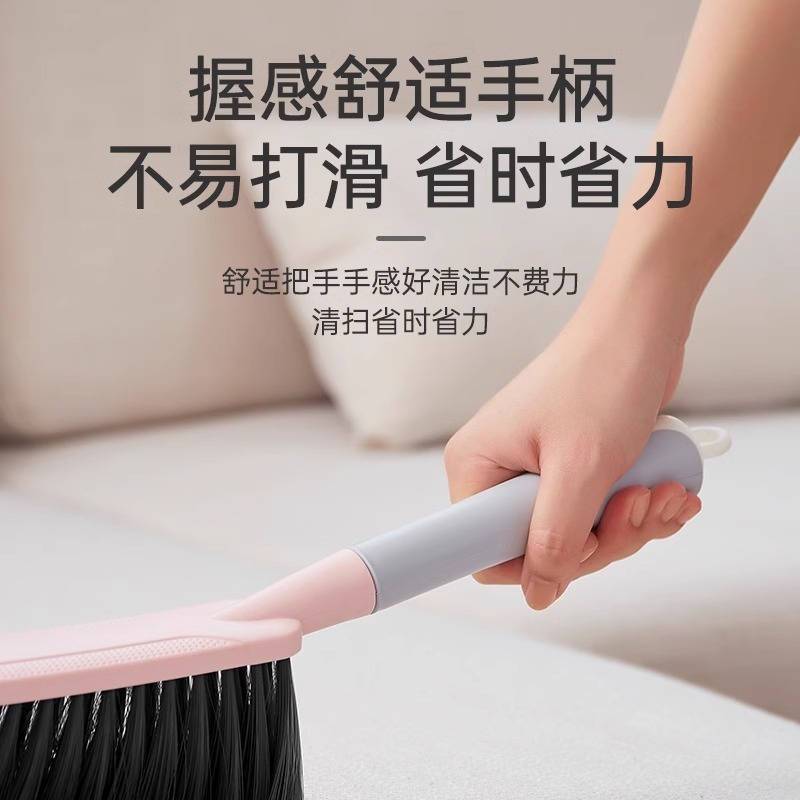 ベッド掃除ブラシ家庭用ベッド掃除ほうき清潔神器軟毛寝室長柄除塵ソファーじゅうたんベッドブラシ|undefined