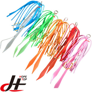 Factory Direct silicone wire DIY hand-tied hook lead head hook silicone wire matching lead head beard