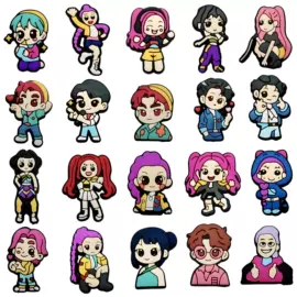 鞋扣;吸管;钥匙扣