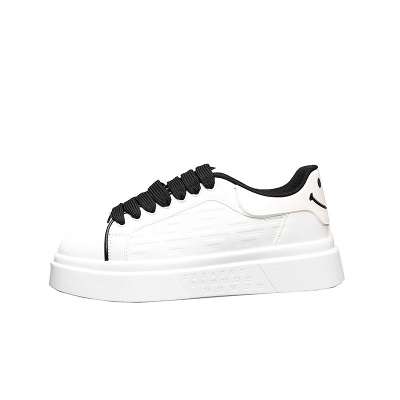 Herren Freizeitschuhe Aus Echtleder Mit Dicker Sohle Und Höhe_voghion.com