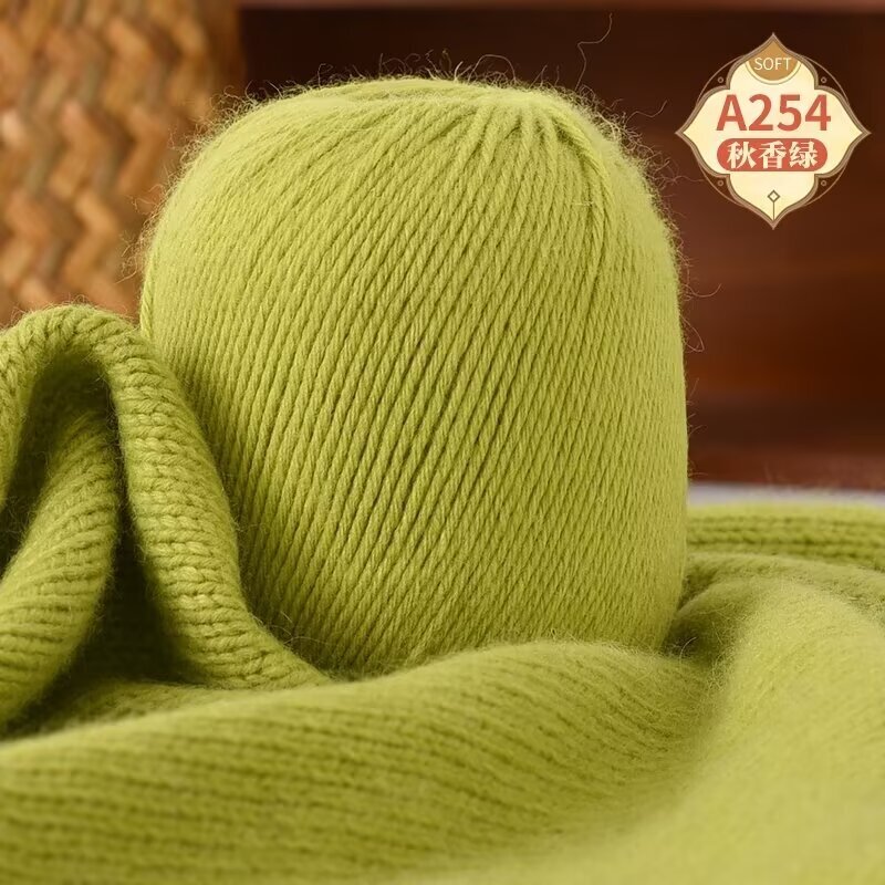6-Strand Cashmere Thick Wool Hand-Knitted Special Cashmere Yarn Hand-Knitted Scarf Thread Knitted Sweater Crochet Hat