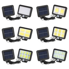 慕沢クロスボーダー120led太陽光分体壁灯屋外庭園人体感応壁灯分式車庫灯
