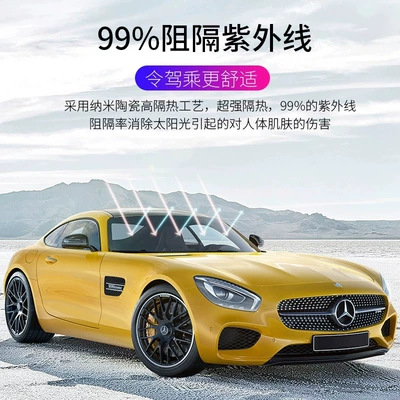 Automotive Film: explosion-proof sunscreen glass film privacy