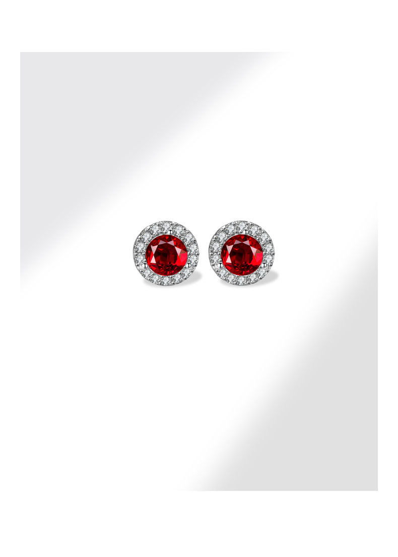 7g Weight 925 Sterling Silver Ear Needle Material Birthstone, Zircon Inlay Material Ear Studs Classification 1 Pair Quantity Office, Date Occasion 925 Sterling Silver Material Geometric Pattern Women's Gender Plating, Inlay Design Elegant, Streetwear Style 1 Pair 925 Sterling Silver Birthstone Zircon 925 Sterling Silver Earrings Geometric Ear Studs 6