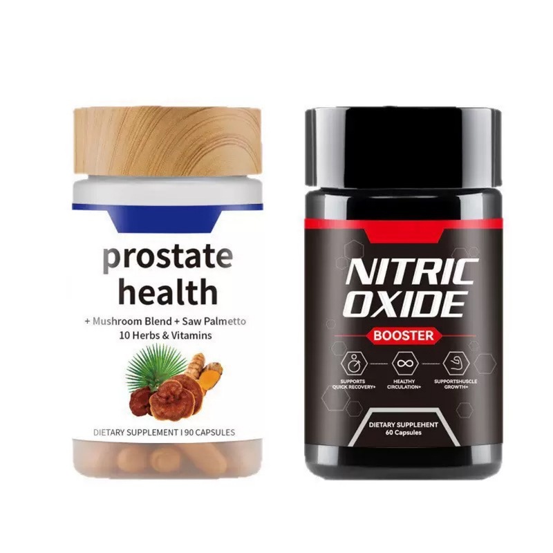 前列腺锯棕榈胶囊ProstateHealth90粒+一氧化氮精氨酸60粒保健|undefined