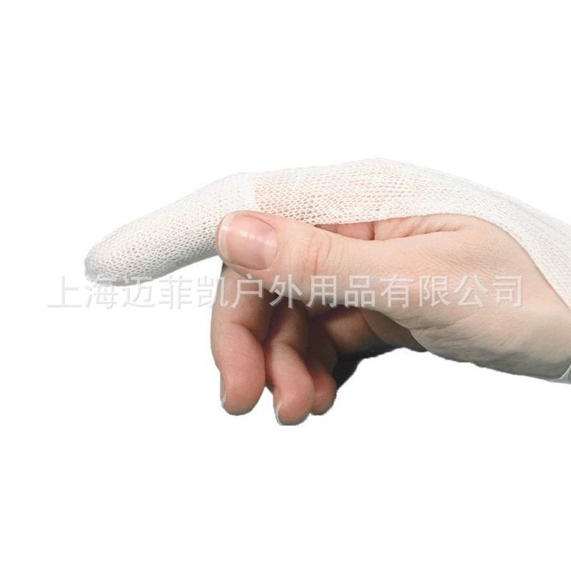 Губчатый трубчатый защитный бинт для пальцев, спортивный бинт, хлопковый рукав, мягкий фиксированный бинт, защита от царапин, вспомогательный уход, трансграничная торговля