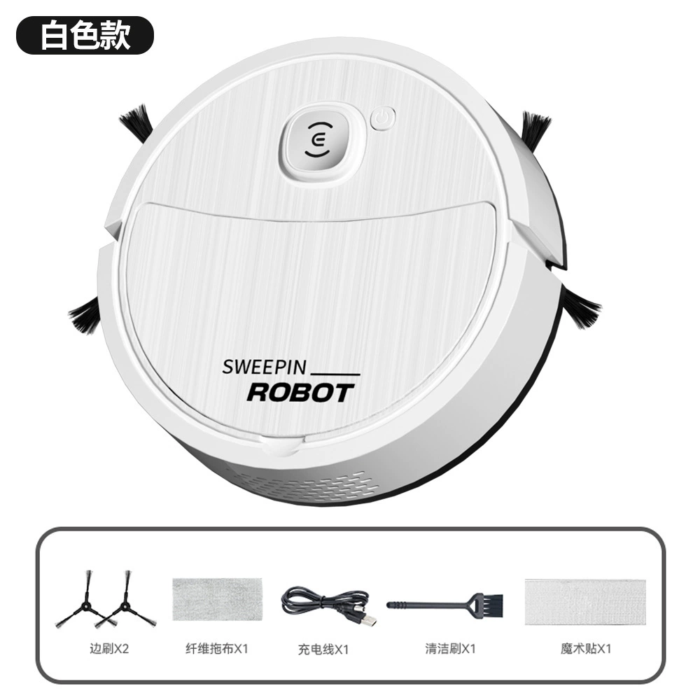 Smart Robot Vacuum Cleaner, Automatic Home Sweeper, Compact Silent Design, 2.5 cm Low-Profile