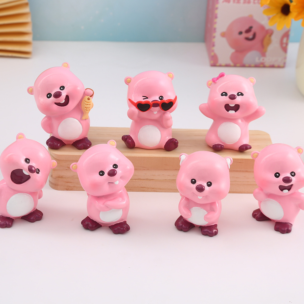 Las celebridades de Internet tienen el mismo estilo, súper dulce y lindo loppy, juego de moda, caja ciega, periféricos de mano, regalos de cumpleaños para amigos