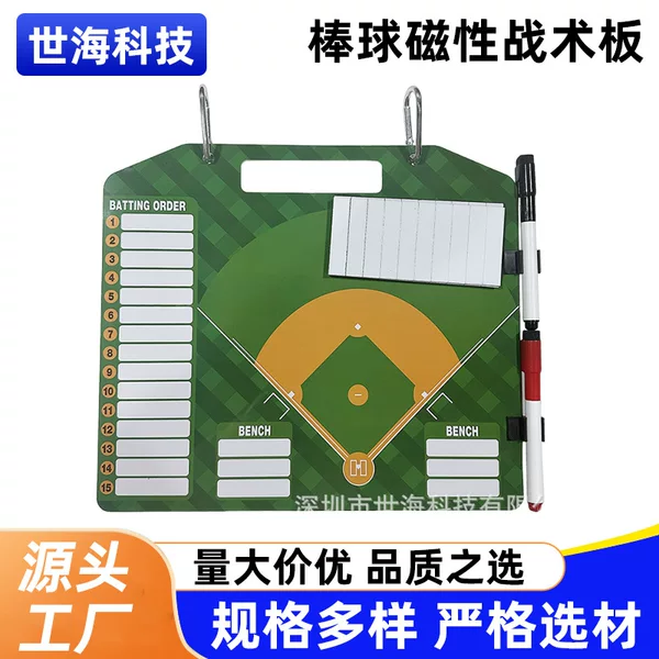 Cross-border in stock Baseball Magnetic Tactical Board Coach Board Basketball Football Tactical Board Can Write Demonstration Command Tactics