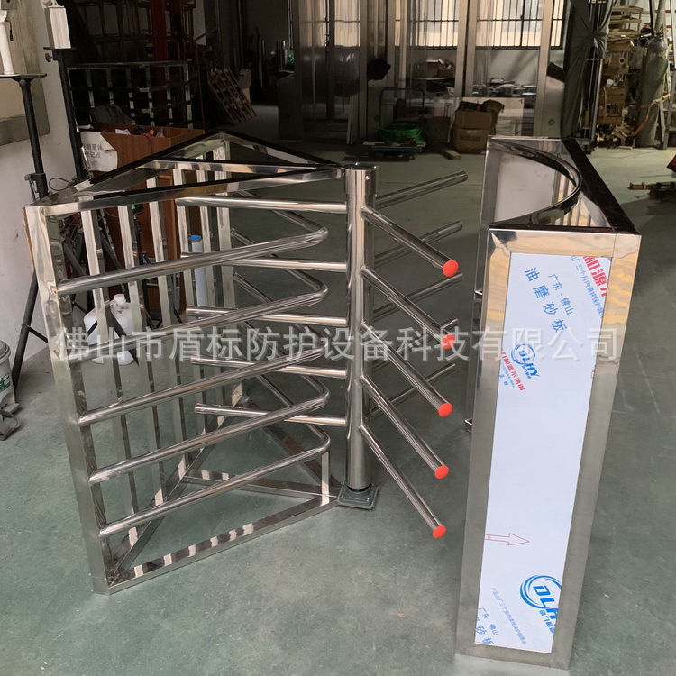车站出口顺行门 矩形梳状单向通道闸 祖庙南庄石湾景区半高旋转栅