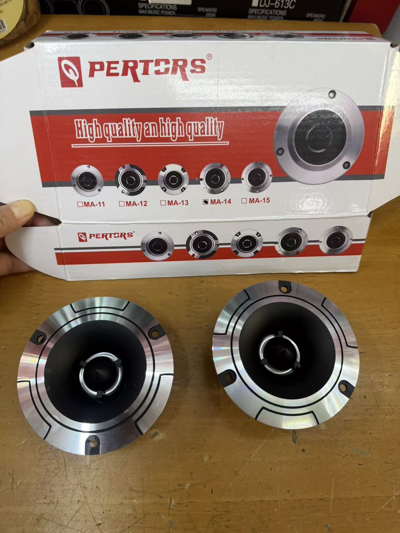 Car modification aluminum tweeter, 4-inch, 30W, universal tweeter, in stock for wholesale and cross-border sales