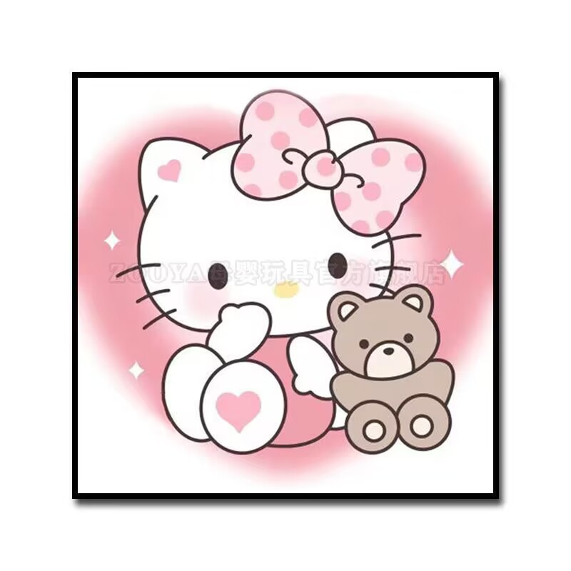 Nuevo dibujo de diamante infantil de labu diy pegatinas de diamante con marcos de fotos hechas a mano diy puzzle pegatinas de mampostería image 157