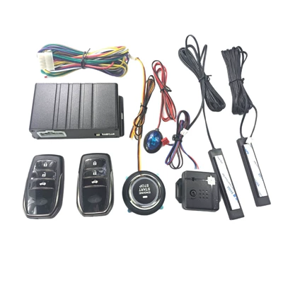 X3 car PKE anti-theft alarm intelligent one-button start remote control start e-commerce supply factory direct sales (Car anti-theft device) - x3-a-toyota-english