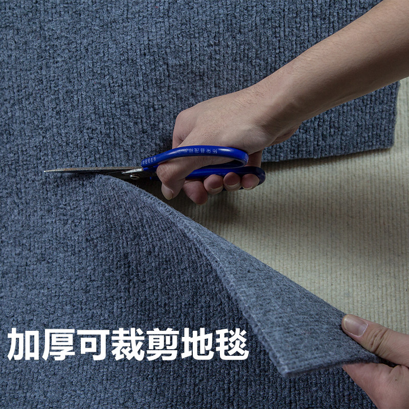 办公室地毯大面积全铺家用卧室客厅床边摄影棚拍照地垫满铺可裁剪
