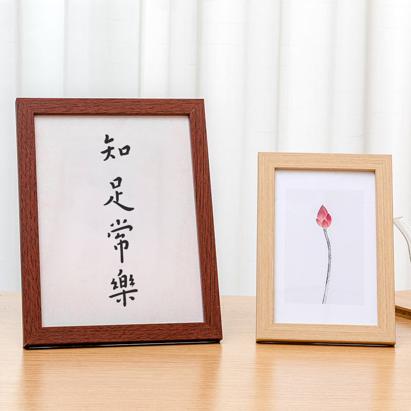 Simple wooden small photo frame wall-mounted wholesale 5-inch 6-inch 7-inch 8-inch 10-inch A4 children's photo framed picture frame Simple wooden small photo frame wall-mounted wholesale 5-inch 6-inch 7-inch 8-inch 10-inch A4 children's photo framed picture frame