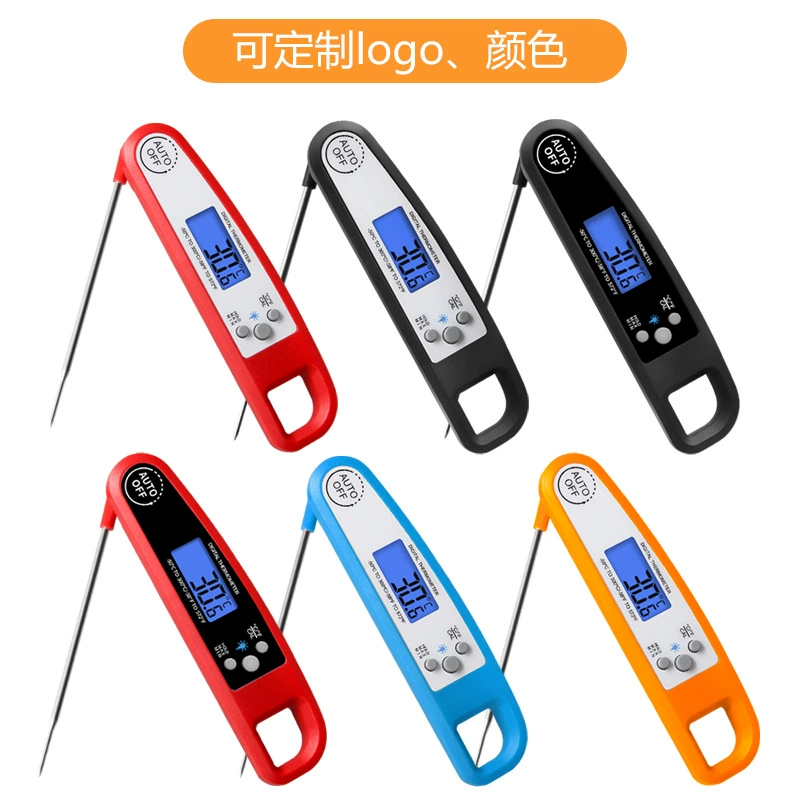 Складной зонд, пищевой термометр, домашняя кухня, уличный барбекю, приготовление пищи, выпечка, электронный термометр, специальная цена