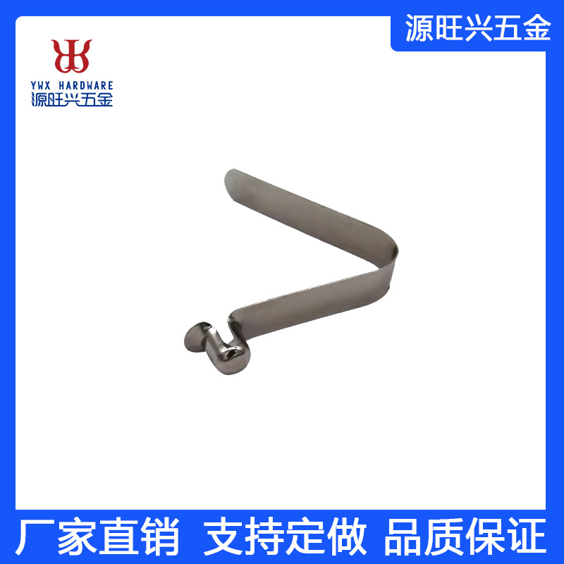 厦门厂家直供弹片 管夹 弹簧夹连接插管夹子弹簧专业生产加工