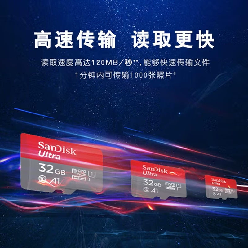 Sandisk, Tom Ford, высокоскоростная карта памяти, для грузовика, монитора, мобильного телефона, камеры, ноутбука, хранения, 128ГБ, G64, 64ГБ