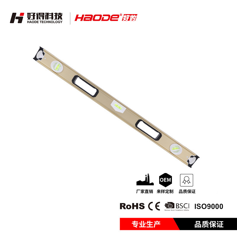 新款高精度磁性迷你铝合金水平尺建筑装修水泡尺测量仪坡度仪批发