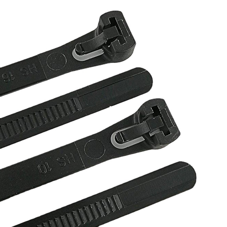 Color hebilla corbata Correa nylon suelto tipo corbata cinturón blanco y negro incluido correas de sujeción con un gran número de venta al por mayor