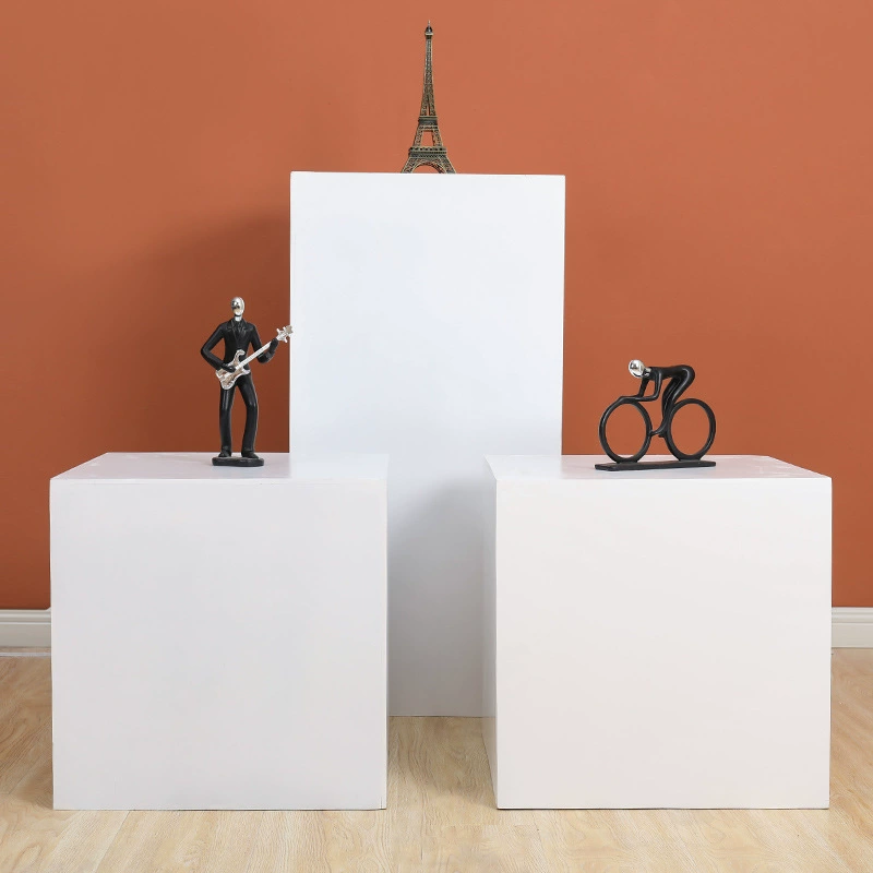 Подземная платформа витрина витрины прямоугольная деревянная краска модель белая база Коммерческая витрина выставочный стенд выставочный стенд