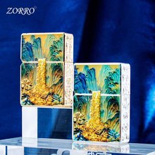 佐罗盔甲银河聚宝煤油打火机金属礼盒七夕男士礼品耐用代发批发