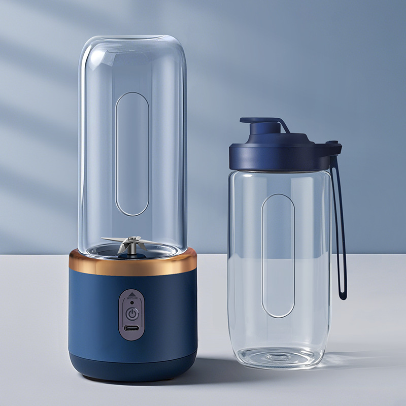 Cross-Border Juicer Cup, Rechargeable, Convenient for Canteens, Electric Fruit Juicer, Small Food Processor for Making Juice, Household Use