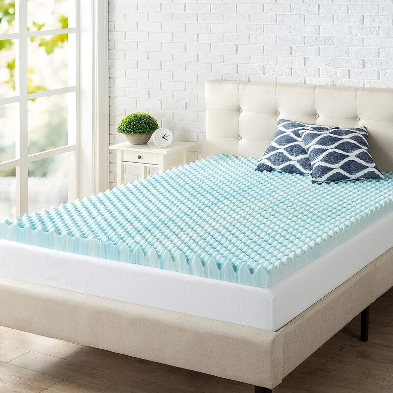 Gel Wavy Breathable Memory Foam Mattress Egg Embossed Sponge Mattress Student Mattress Slow Rebound Mattress