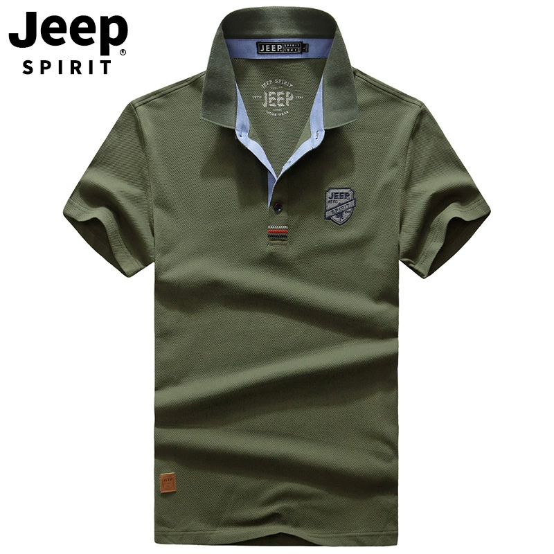 Новое летнее поступление, мужская деловая Повседневная цветная футболка с короткими рукавами на коленях, модная мужская футболка с короткими рукавами, рубашка-поло 26891