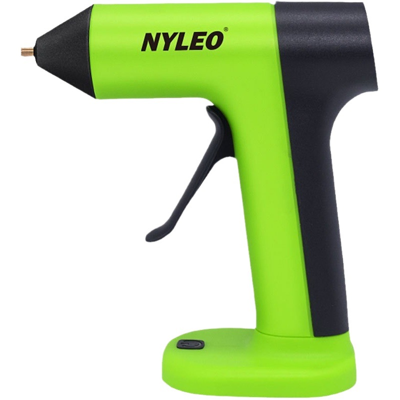 Venta al por mayor pistola de pegamento de fusión en caliente inalámbrica batería de litio carga USB hogar portátil niños pequeños hechos a mano pistola de pegamento inteligente