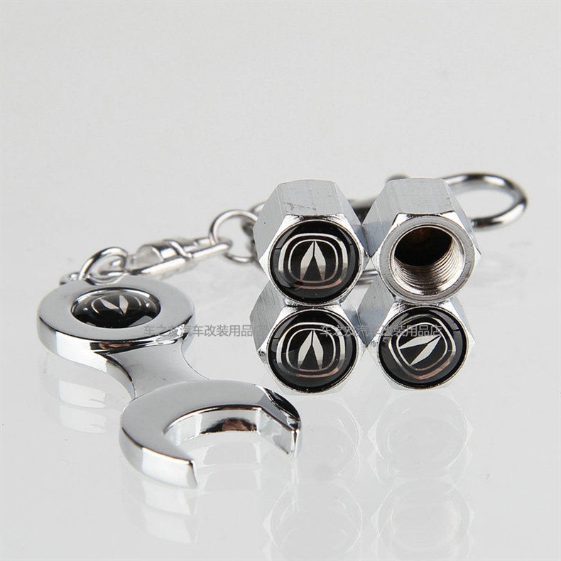Suitable for Changan Automobile Tire Valve Caps Cs75 Eado Plus Anti-Theft Valve Cover Metal Valve Core Cap