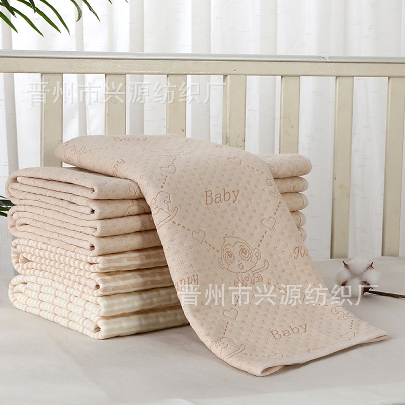 Carefully Selected Colored Cotton Diaper Pads, Waterproof, Breathable, Washable, Pure Cotton, Leak-Proof, Non-Slip, Menstrual Pads, Household Use, Eco-Friendly