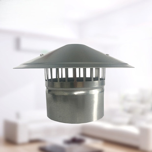 Stainless Steel Hood Chimney Cap Roof Umbrella-Shaped Weatherproof Hood Range Hood Exhaust Hood Conical Hood for Sale